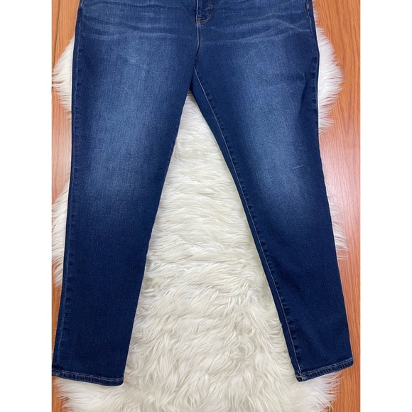 Madewell Roadtripper High Rise Denim Blue Jeans Plus Size 36 - Picture 7 of 9